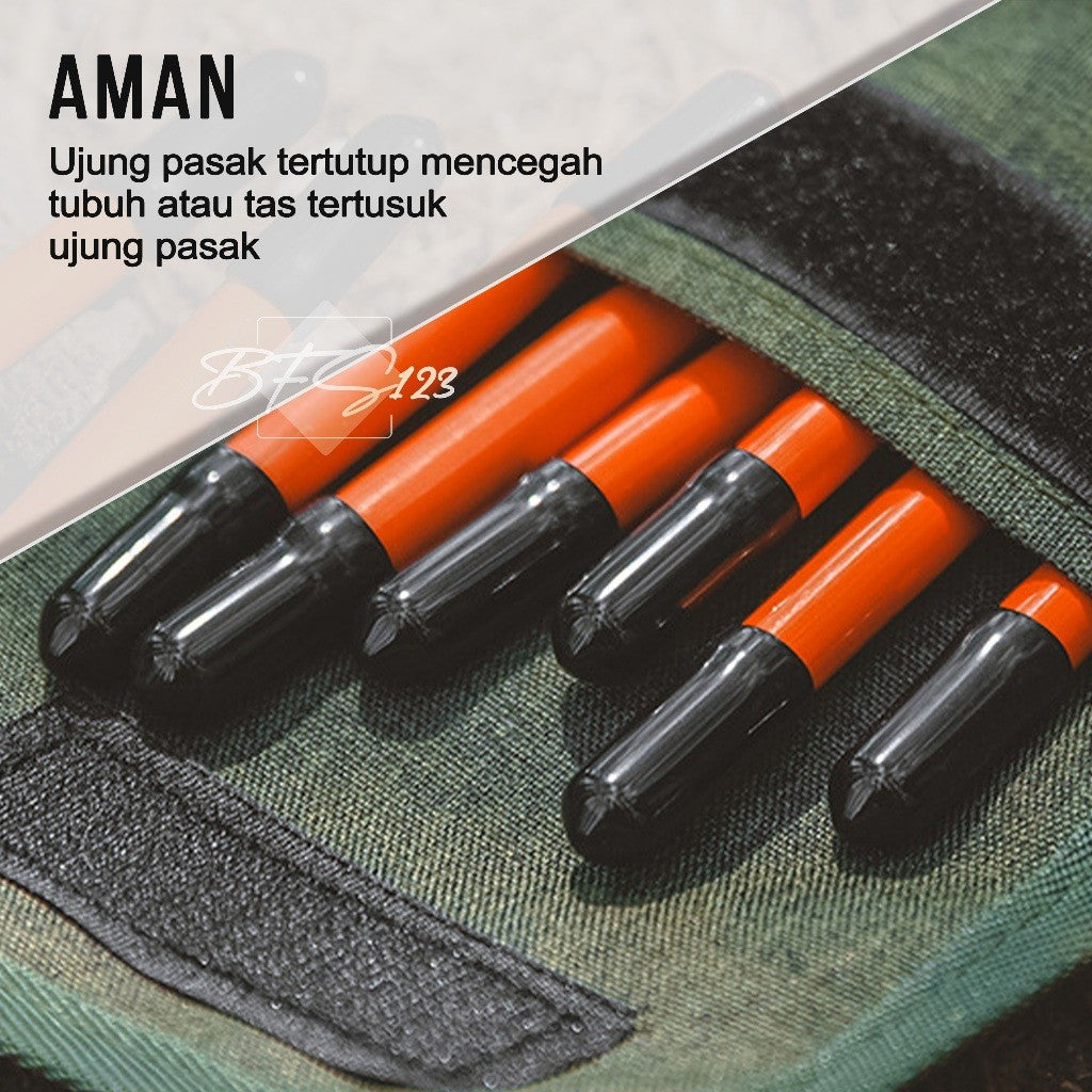 Tutup Karet Pelindung Pasak Tenda Panjang 2,6 Cm Diameter 8 MM ISE Mount