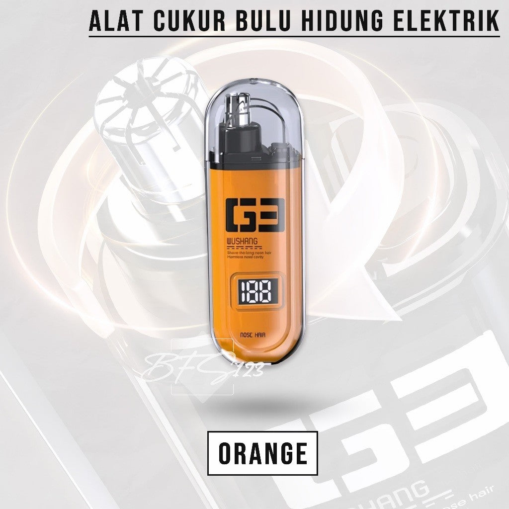 Nose Trimmer Elektrik Wushang G3 Alat Cukur Bulu Hidung Portabel Rechargeable