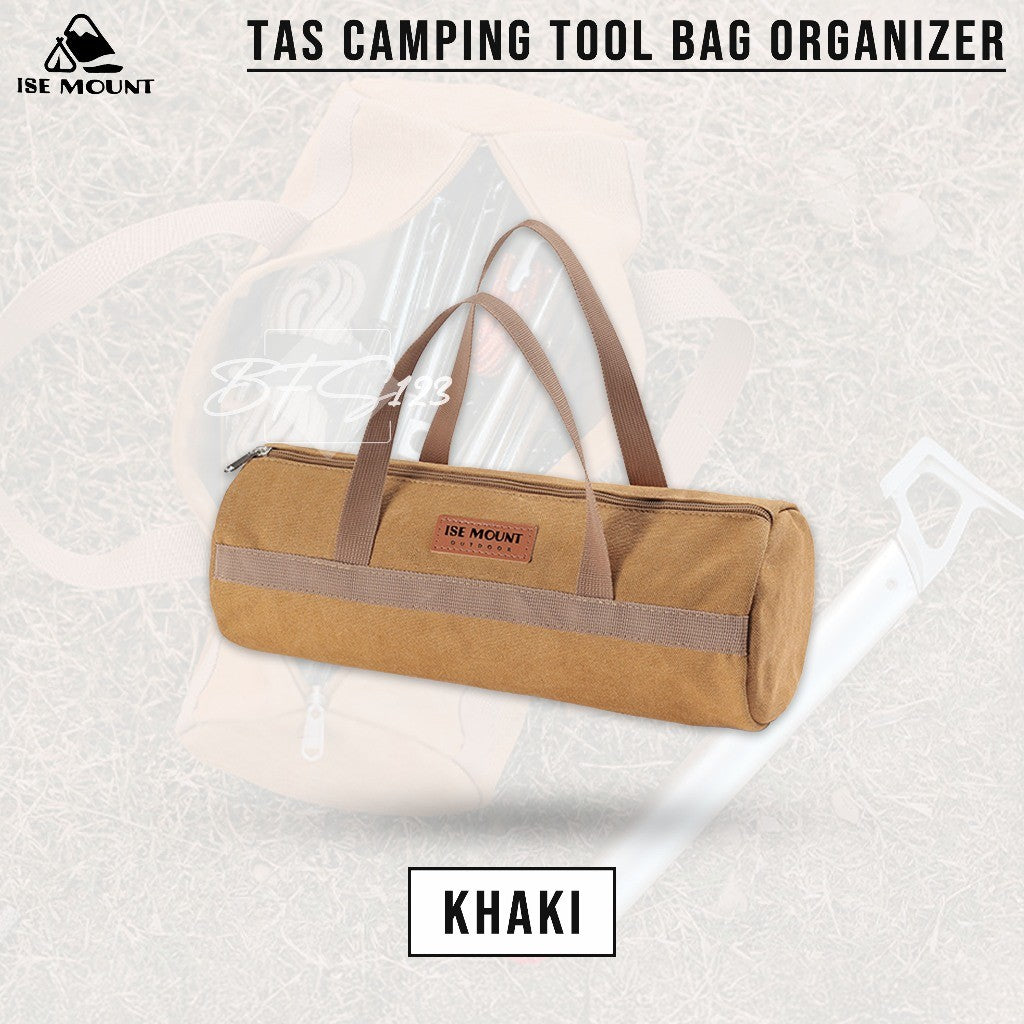 ISE MOUNT Tas Perkakas Tools Bag Tas Tenda Camping Outdoor Tas Organizer Multifungsi Oxford 600D 40cm x 15cm