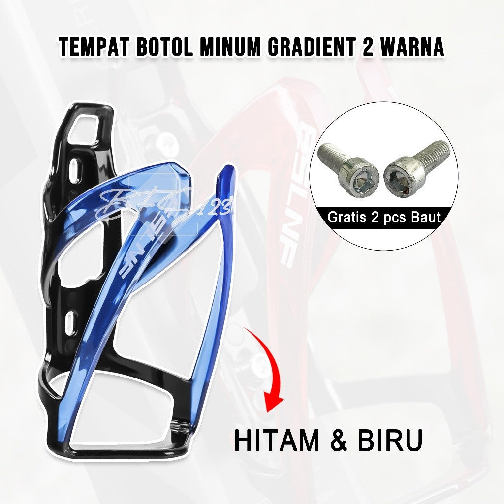 Bracket Tempat Botol Minum Stang 2,2-3,2 cm Only Bracket Aluminium Aloy