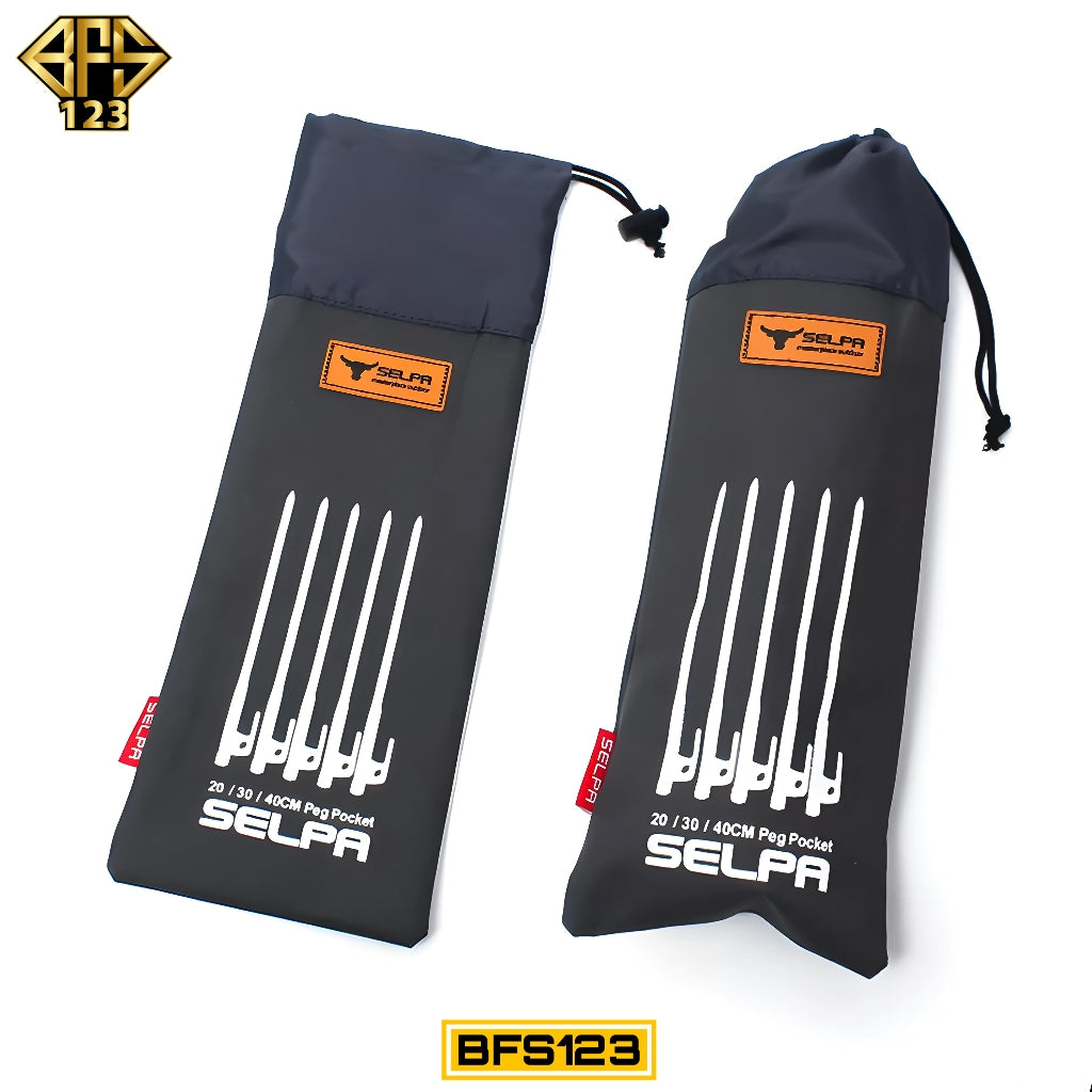 Pouch Bag Pasak Tenda Size Maks To 30 Cm Bahan Tebal