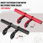 Breket Ekstension Stang Motor Multifungsi Phone Holder Aluminium Aloy