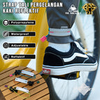 Strap Tali Reflektif Running ISE MOUNT Tali Celana Pergelangan Kaki Reflektif Bersepeda Sport Cycling