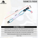 Strap Tali Reflektif Running ISE MOUNT Tali Celana Pergelangan Kaki Reflektif Bersepeda Sport Cycling