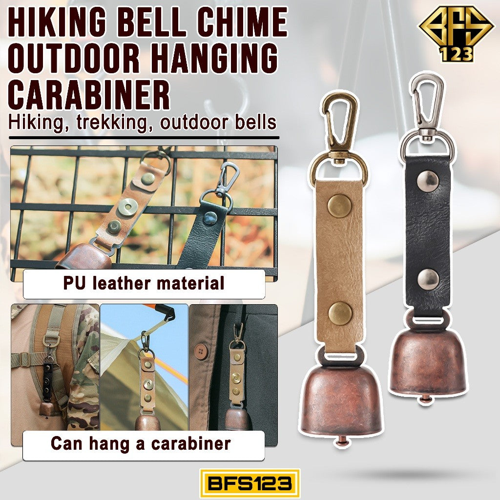 Hiking Bel Lonceng Outdoor Gantungan Carabiner