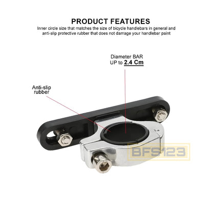 Bracket Tempat Botol Minum Sepeda Aluminium Kuat