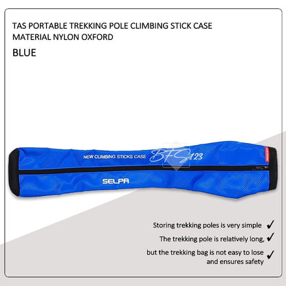 Tas Portable Trekking Pole Climbing Stick Case Material Nylon Oxford
