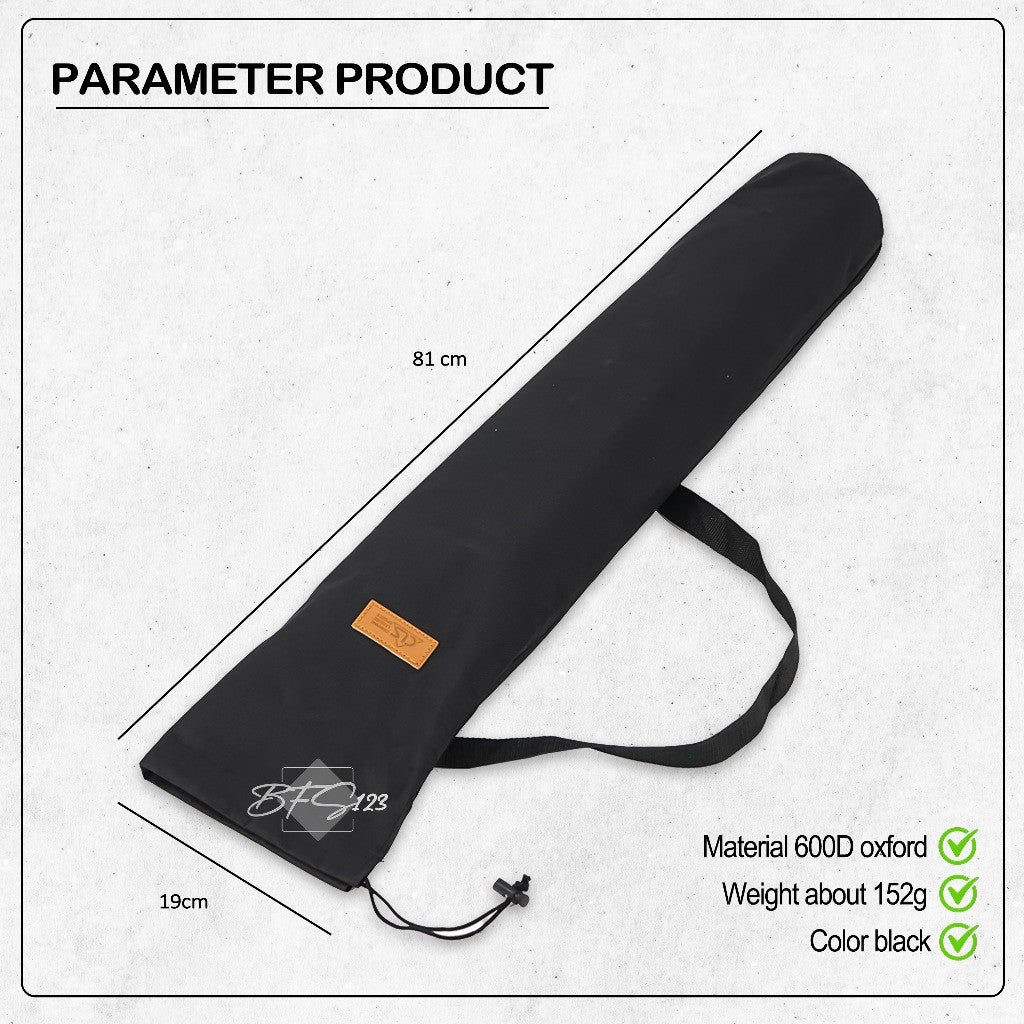 Tas Penyimpanan Frame Tenda Tiang Fly Sheet Joran Pancingan Tas light Stand Tas Tripod Size 81x19 Cm Oxford 600D