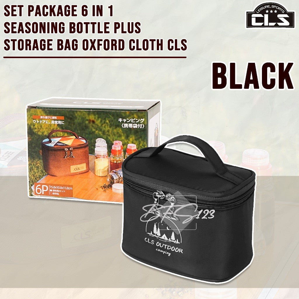 Cls Paket Botol Bumbu Set 6 In 1 Oxford Cloth Storage Bag Campervan Outdoor