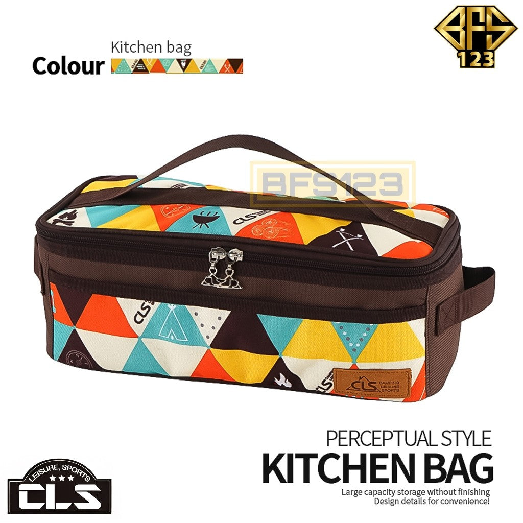 Tas Perlengkapan Aksesoris Camping Alat Masak Outdoor Merek CLS