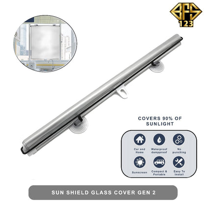 Sun Shield Roll Pelindung Panas Mobil Aluminium Foil Tebal Versi 2