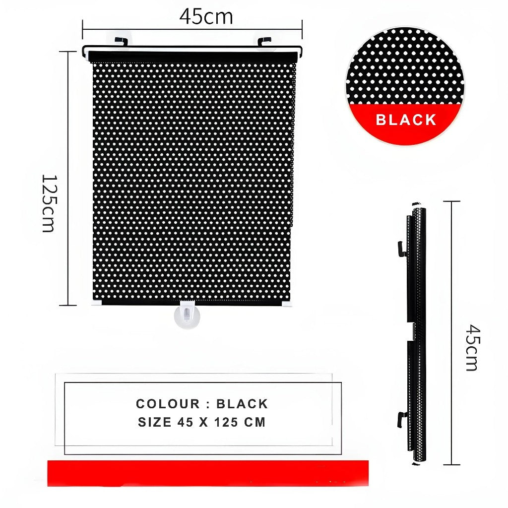 Sun Shield Roll Pelindung Anti Panas Matahari Mobil