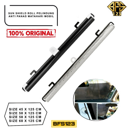 Sun Shield Roll Pelindung Anti Panas Matahari Mobil