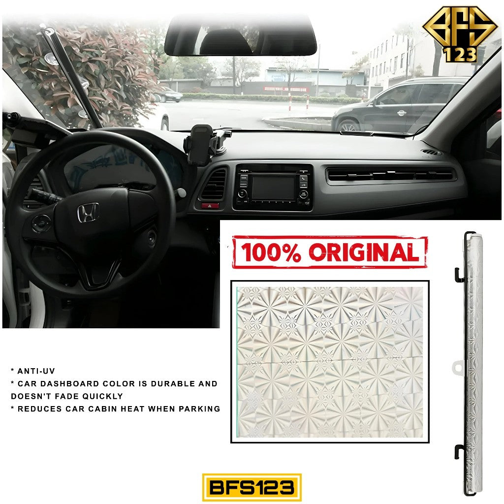 Sun Shield Roll Pelindung Anti Panas Matahari Mobil