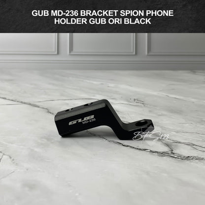Bracket Spion GUB MD-236 Aluminium Aloy kuat Tahan Karat Bracket Phone Holder GUB Ori