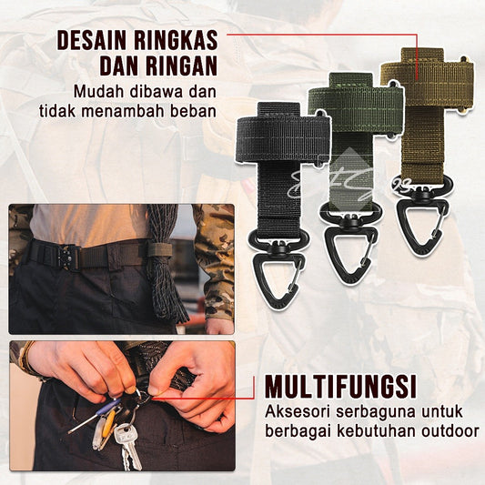 Glove Hanging Gantungan Sarung Tangan Tactical Nylon Mountaineering Hiking Outdoor