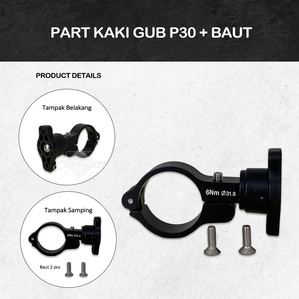 Part Bracket kaki Holder Handphone GUB P30