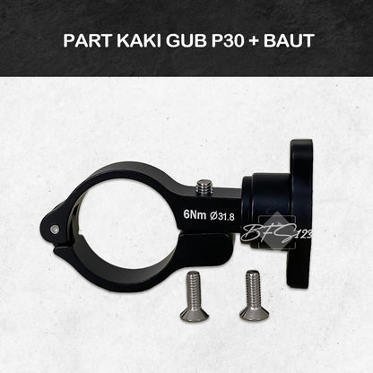 Part Bracket kaki Holder Handphone GUB P30