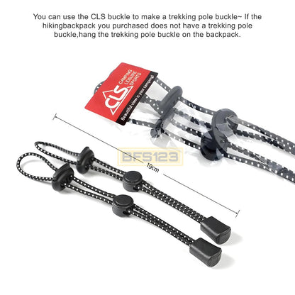 Holder Trekking Pole Tas Carrier Hiking Camping Outdoor