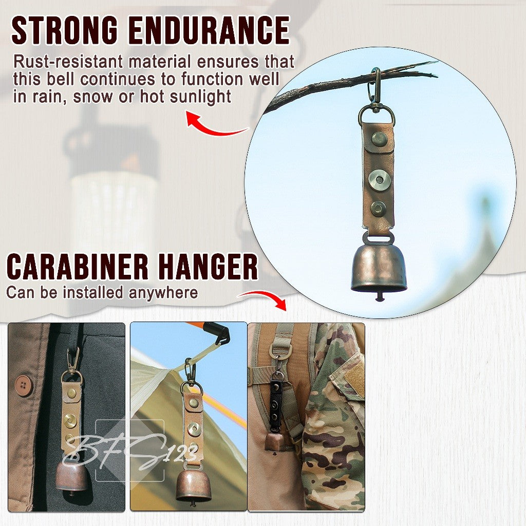 Hiking Bel Lonceng Outdoor Gantungan Carabiner