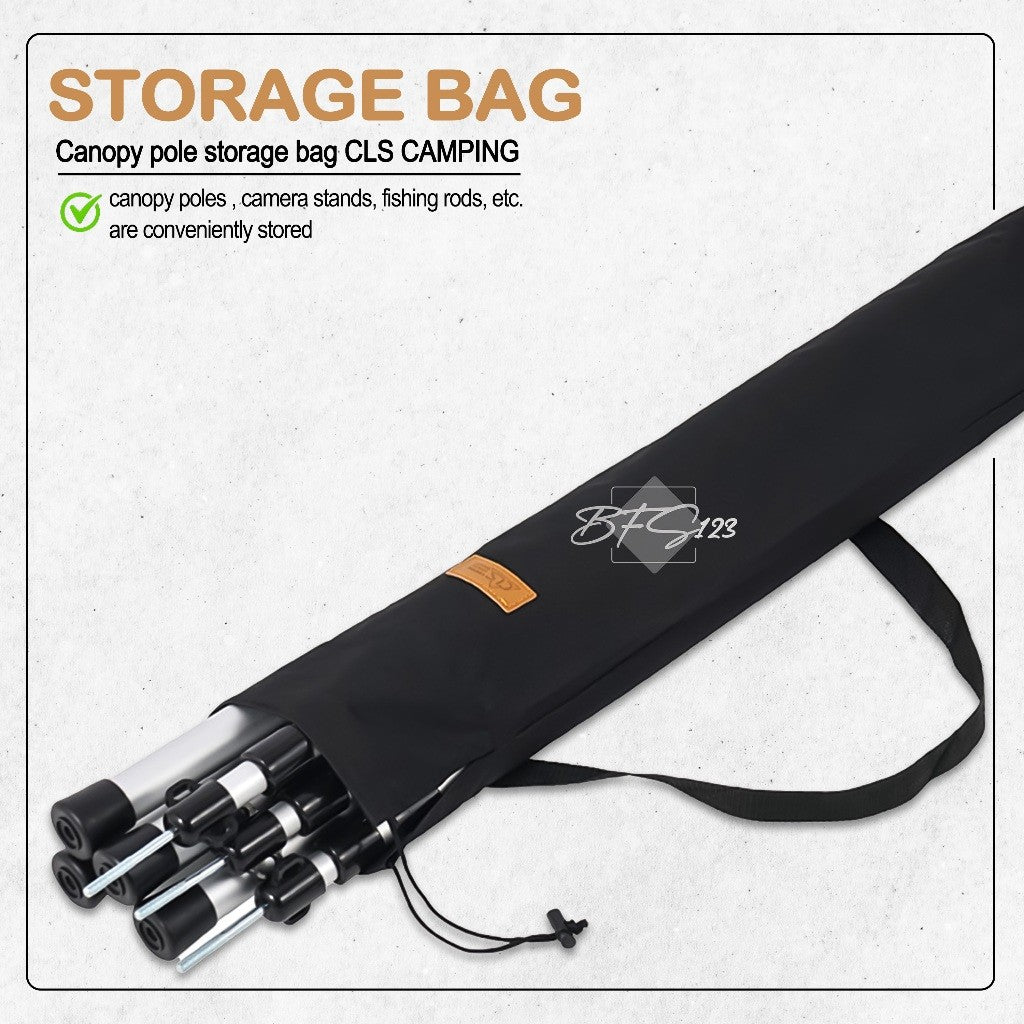 Tas Penyimpanan Frame Tenda Tiang Fly Sheet Joran Pancingan Tas light Stand Tas Tripod Size 81x19 Cm Oxford 600D