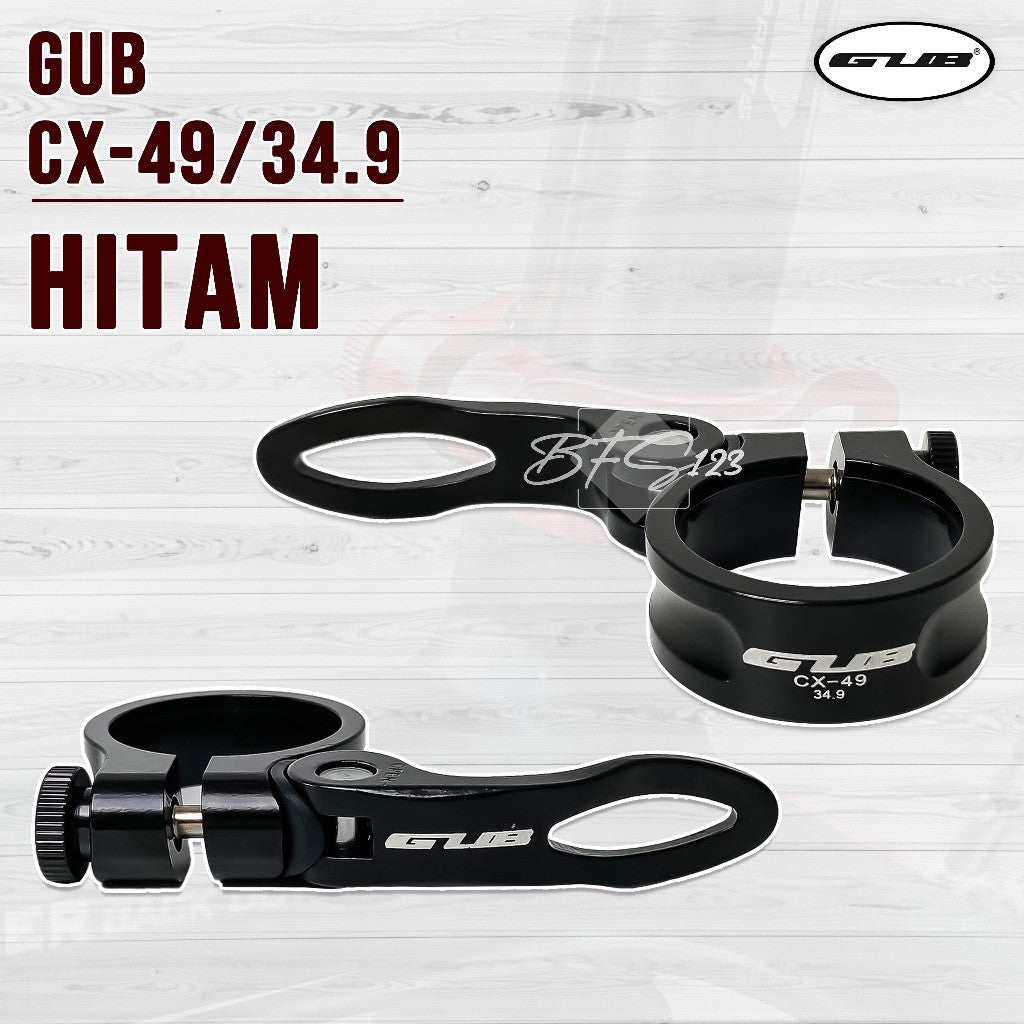 GUB Seat Clamp 31.8 34.9 Clamp Penjepit Seatpost Quick Release GUB Original