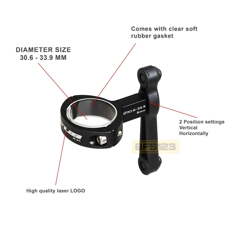 GUB G21 Bracket Tempat Botol Sepeda G-21 Aluminium Aloy 30.6 to 33,9mm Original