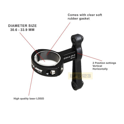 GUB G21 Bracket Tempat Botol Sepeda G-21 Aluminium Aloy 30.6 to 33,9mm Original