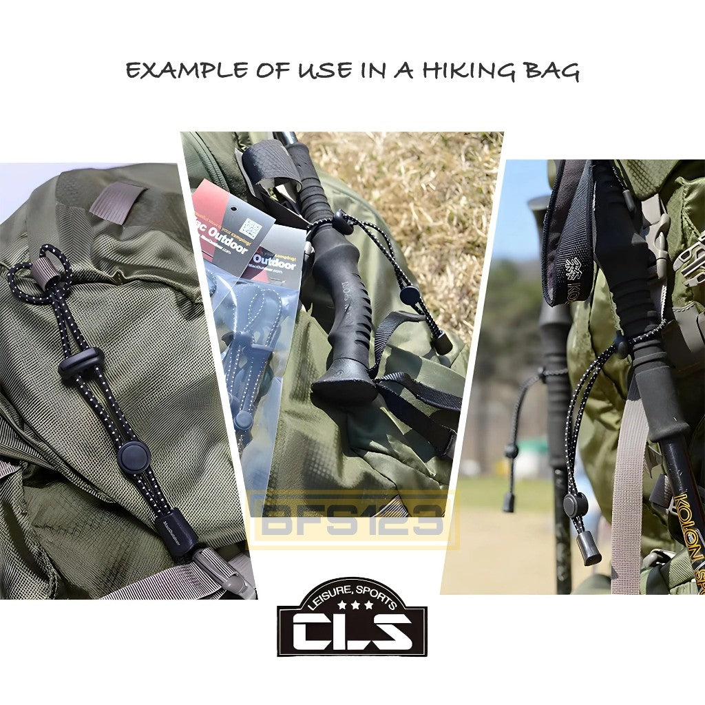Holder Trekking Pole Tas Carrier Hiking Camping Outdoor