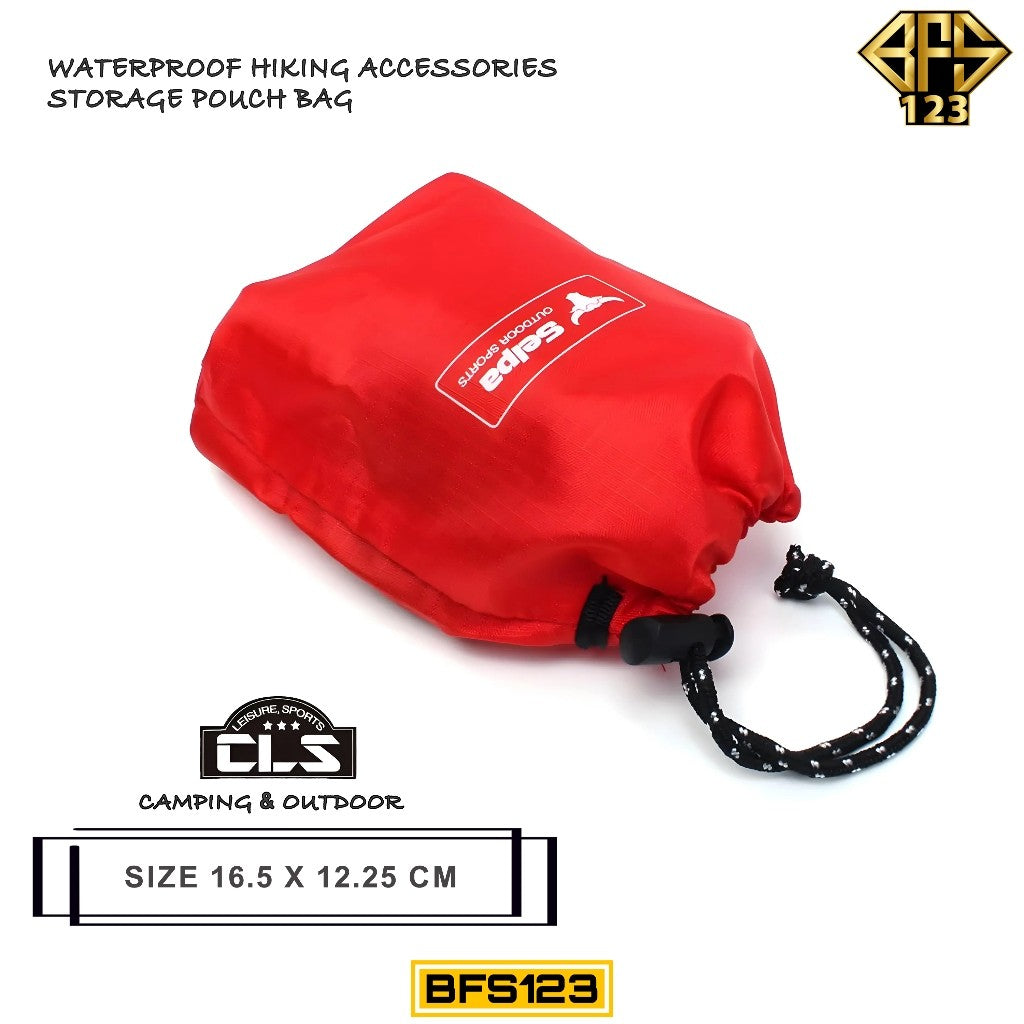 Tas Pouch Penyimpanan Aksesoris Hiking Waterproof