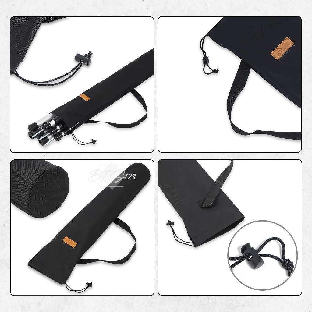 Tas Penyimpanan Frame Tenda Tiang Fly Sheet Joran Pancingan Tas light Stand Tas Tripod Size 81x19 Cm Oxford 600D