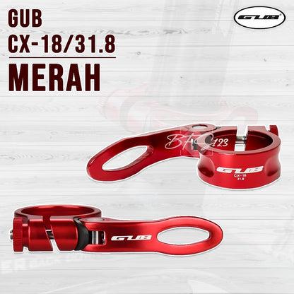 GUB Seat Clamp 31.8 34.9 Clamp Penjepit Seatpost Quick Release GUB Original