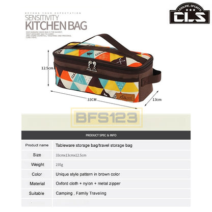 Tas Perlengkapan Aksesoris Camping Alat Masak Outdoor Merek CLS