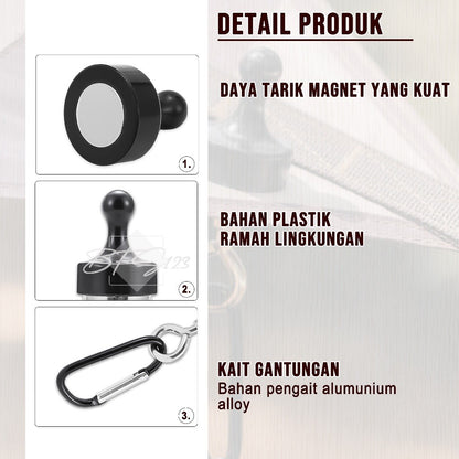 Magnet Hook Gantungan Barang Tenda Flysheet Model Jepit Magnet
