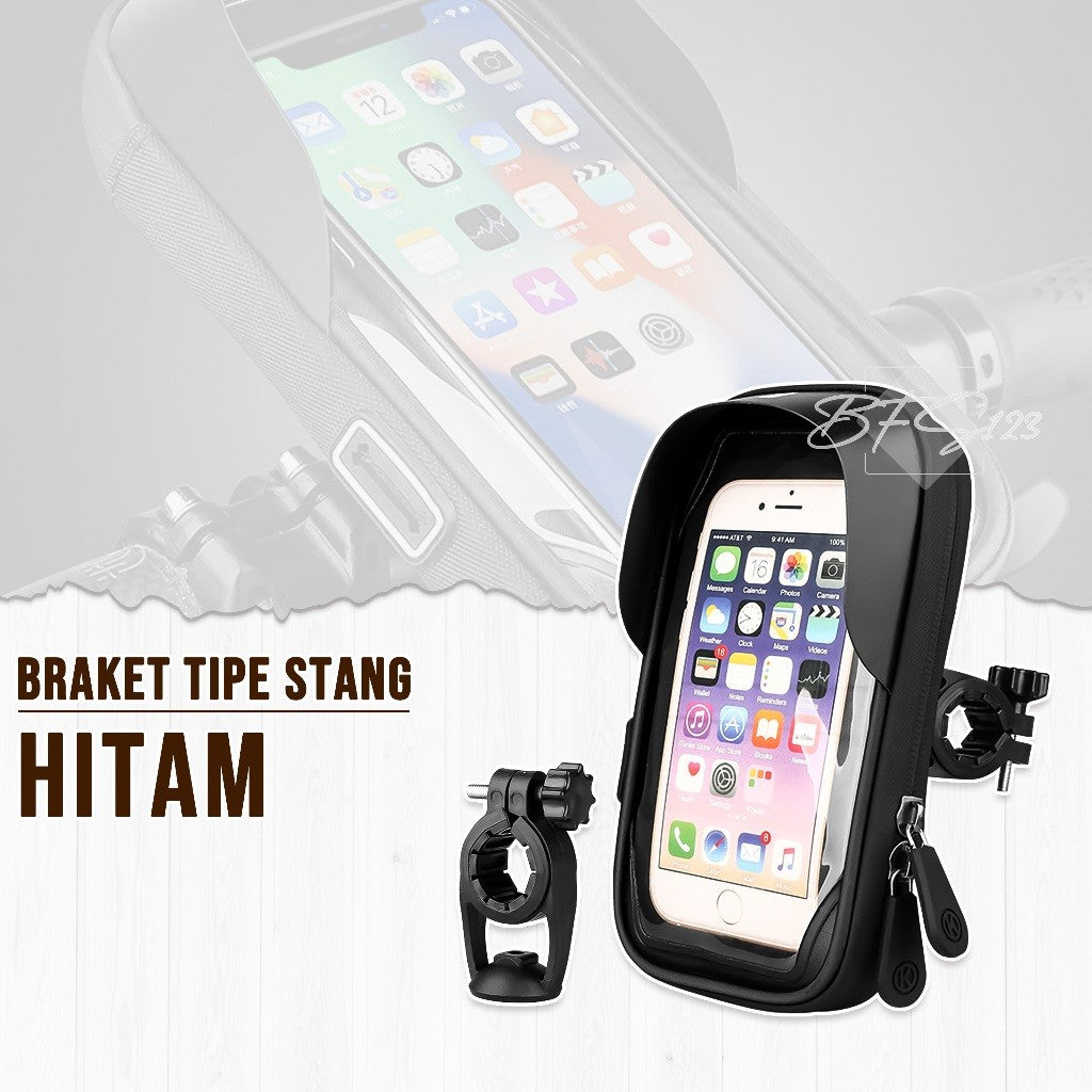 Phone Holder Waterproof BG-301 Touchscreen All Rotate 360 Phone Size Up to 6.4 Inch