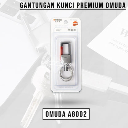 Gantungan Kunci Omuda A8002 Keychain Carabinner Motor Mobil Rumah Premium Stainless