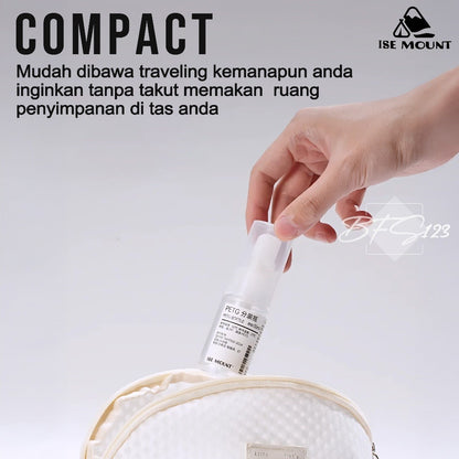 ISE Mount Botol Spray 30 Ml 50 Ml Parfum Hand Sanitizer Refill Transparan Clear Spray
