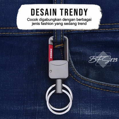 Gantungan Kunci Omuda A8002 Keychain Carabinner Motor Mobil Rumah Premium Stainless