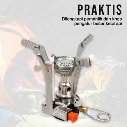 BFS123 Kompor Gas Lipat Kompor Camping Ultralight 3000W Kompor Portable Lipat Camping Only Stove