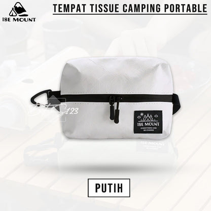 ISE Mount Tempat Tissue Camping 3 in 1 Hook Carabinner Gantung Portable Sun Visor