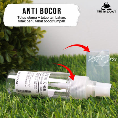 ISE Mount Botol Spray 30 Ml 50 Ml Parfum Hand Sanitizer Refill Transparan Clear Spray