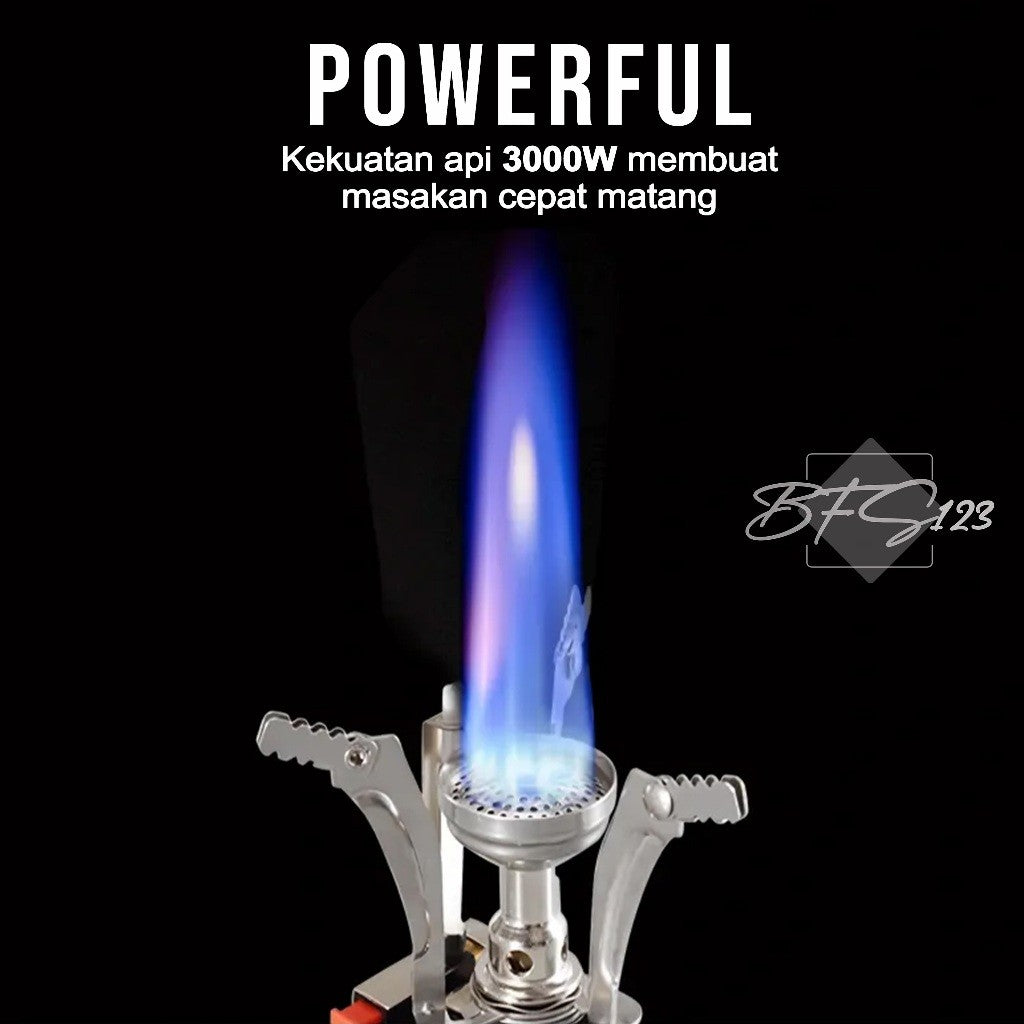 BFS123 Kompor Gas Lipat Kompor Camping Ultralight 3000W Kompor Portable Lipat Camping Only Stove