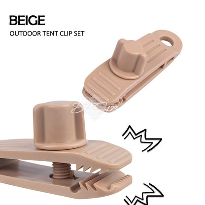 Klip Tali Tenda Flysheet Model Kunci Pengencang Safety Anti terbang Camping Hiking