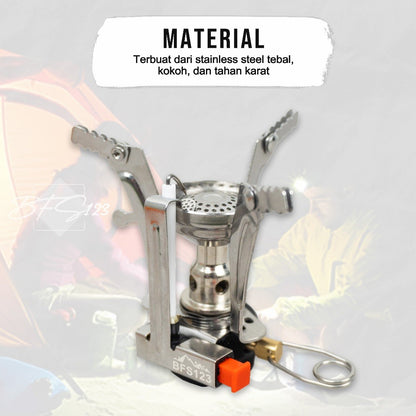 BFS123 Kompor Gas Lipat Kompor Camping Ultralight 3000W Kompor Portable Lipat Camping Only Stove