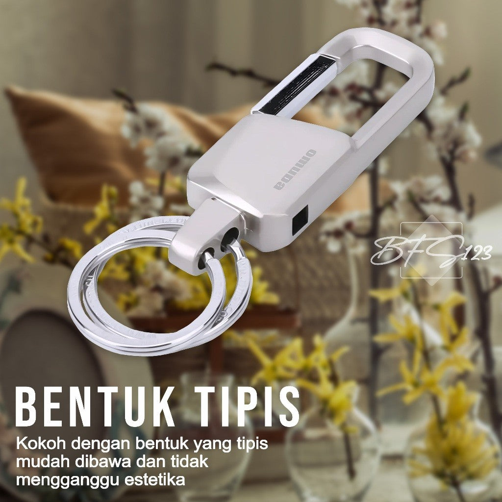 Gantungan Kunci Omuda A8044 Keychain Carabinner Motor Mobil Rumah Premium Stainless