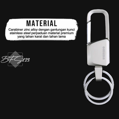 Gantungan Kunci Omuda A8044 Keychain Carabinner Motor Mobil Rumah Premium Stainless