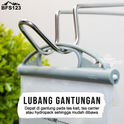 BFS123 Water Bladder Hydration Backpack 2L Kantong Air Minum Sport Outdoor