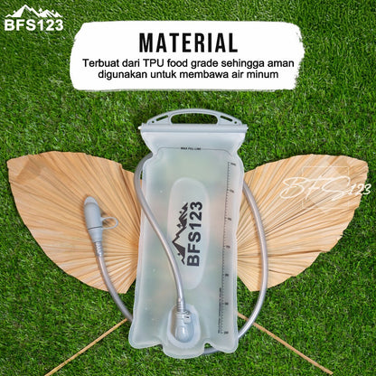 BFS123 Water Bladder Hydration Backpack 2L Kantong Air Minum Sport Outdoor