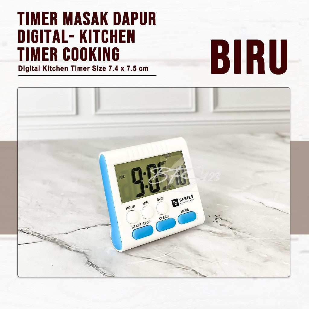 BFS123 Timer Masak Dapur Digital - Kitchen Timer Cooking