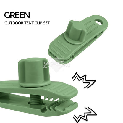 Klip Tali Tenda Flysheet Model Kunci Pengencang Safety Anti terbang Camping Hiking
